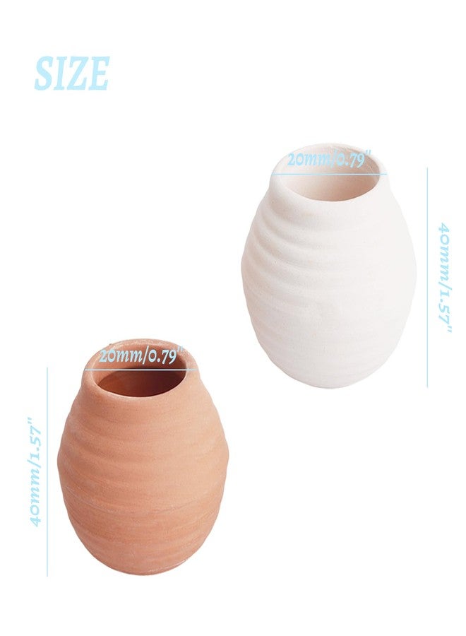 Saim Aquarium Mini Ceramic Pots Decoration Fish Tank Accessories Anti-Floating Aquarium Plant Weights Plant Holder for Fish Tank - Image 2